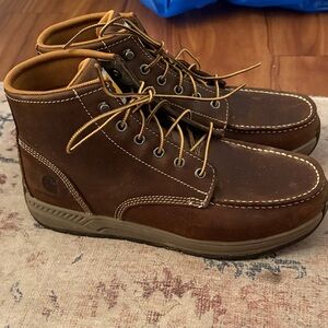 Carhartt Dark Brown Leather Boots